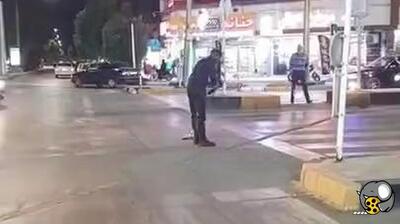 ببینید| کار متفاوت پلیس شاهین شهر بعد از تصادف وایرال شد | رویداد24