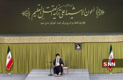 تصاویری از دیدار معلمان با رهبر انقلاب