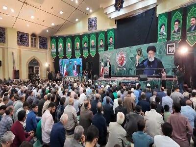 بزرگداشت شهادت آیت‌الله رئیسی در همدان