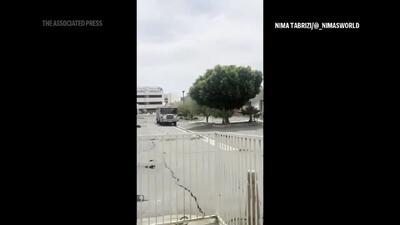 ببینید؛ انفجار بمب در کالیفرنیا