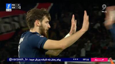 گل دوم پاری سن ژرمن به اوسر (دبل کواراتسخلیا)