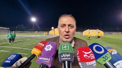 صحبتهای مدیرعامل فجرسپاسی بعد از جشن قهرمانی