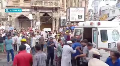 کشته شدن ۱۷ نفر در حادثه آتش‌سوزی در هند