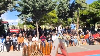 آیین پخت آش در توره داغی شهر آقکند