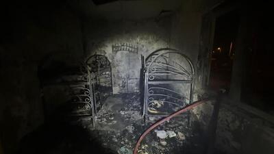 حریق در خوابگاه دختران دانشگاه آزاد قزوین مهار شد
