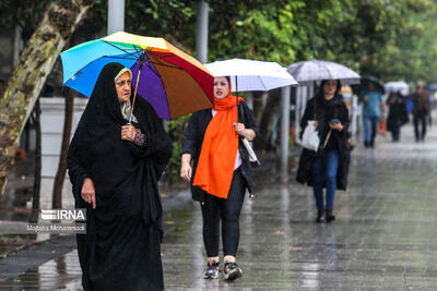 رگبار باران و کاهش نسبی دما در سه استان شمالی