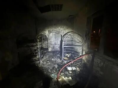 حریق در خوابگاه دختران دانشگاه آزاد قزوین مهار شد