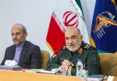 نشست فرمانده کل سپاه با جبلی و معاونین صداوسیما - تسنیم