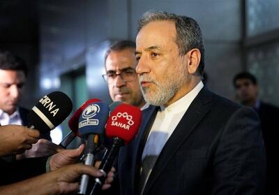 عراقچی: ماشاهد مواضع کاملاٌ غیر معقول و غیر منطقی آمریکایی‌ها و علنی کردن این مواضع هستیم که با پاسخ فوری ما مواجه شد / بحث غنی سازی اصلا موضوع قابل مذاکره ای نیست / امروز هم مقام معظم رهبری تکلیف را کاملا روشن کردند