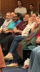 خوش و بشِ مازیار لرستانی و رفیق قدیمی‌اش وایرال شد/فیلم