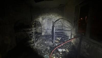آتش‌سوزی در خوابگاه دختران دانشگاه آزاد قزوین