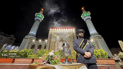 آیین غبارروبی ضریح مطهر آستان مقدس امامزاده صالح (ع)