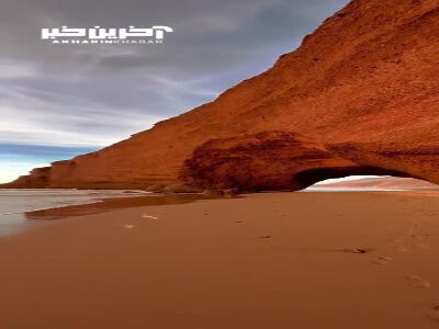 ساحل زیبای لگزیرا در مراکش
