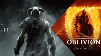 تعداد بازیکنان Skyrim از Oblivion Remastered در پلتفرم استیم پیشی گرفت - گیمفا