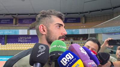 گفت‌و‌گو با ملی پوشان والیبال ایران بعد از تمرین