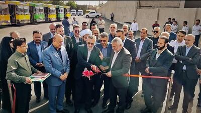 آغاز بهره برداری از ۱۵ دستگاه اتوبوس در اسلامشهر با حضور معاون عمرانی استاندار تهران