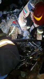 آتش سوزی مرگبار در جاده سرچم؛ 4 نفر فوت کردند