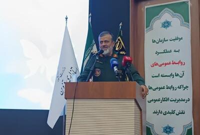 فرمانده سپاه قزوین: روابط عمومی زبان گویای جامعه است