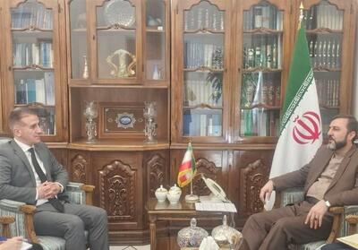 همکاری‌ها درحوزه خزر محور گفتگوی غریب‌آبادی و سفیر آذربایجان - تسنیم