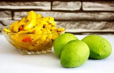 طرز تهیه ترشی انبه خوشمزه و تند به سبک جنوبی