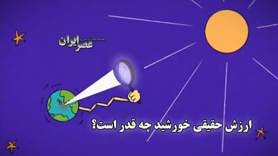 خورشید در آستانه معامله؟ ارزش حقیقی خورشید چه قدر است؟ (فیلم)