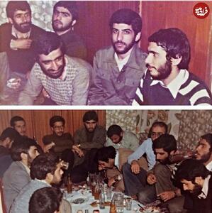 عکس/ شام عروسی عزت الله ضرغامی در کنار دوستانش ۴۳ سال پیش | اقتصاد24