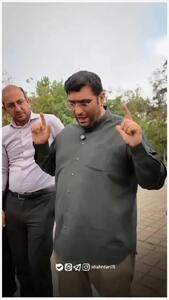 ویدیوی عجیب که از شهردار منطقه ۱۵ تهران