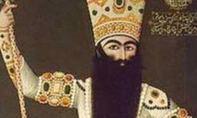 نقاشی دیده‌نشده از چهره فتحعلی‌شاه قاجار
