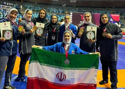 قهرمانی دختران کشتی آلیش ایران در آسیا - پارس فوتبال