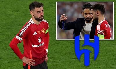 مهلت ۷۲ ساعته‌ی الهلال عربستان به برونو فرناندز؛ پیشنهاد ۱۰۰ میلیون پوندی روی میز منچستریونایتد - پارس فوتبال