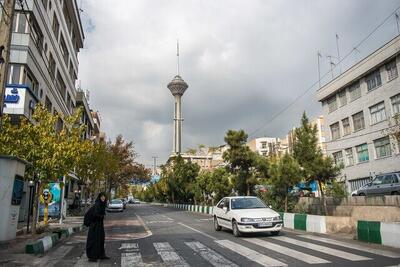 هوای تهران ۵ درجه تهران خنک تر می شود