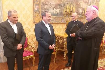 عراقچی دیدار با مقامات واتیکان را سازنده توصیف کرد (۲ خرداد ۱۴۰۴)