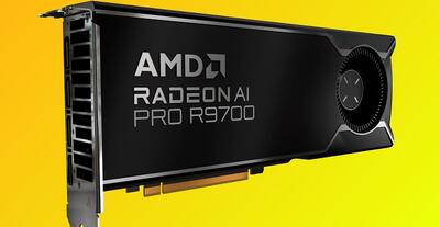 AMD با کارت گرافیک Radeon AI Pro R9700 سلطه انویدیا بر هوش مصنوعی را به چالش کشید؛ 32 گیگابایت حافظه با معماری RDNA 4