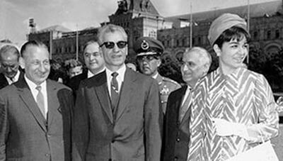 ۶۰ سال پیش: شاه ایران در مسکو (عکس)