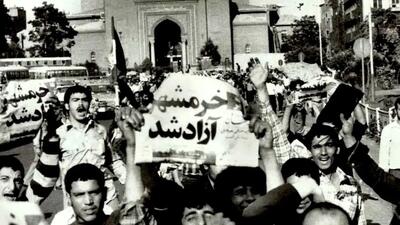 تصاویری از لحظات اولیه آزادسازی خرمشهر