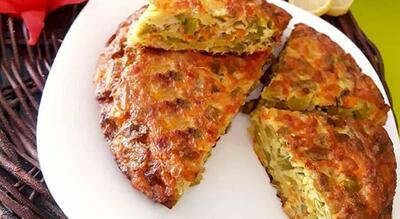 طرز تهیه عصرانه خوشمزه کوکو پیتزایی