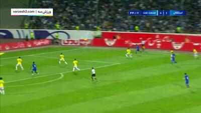 ببینید؛ خلاصه بازی استقلال 2 - صنعت نفت آبادان 0