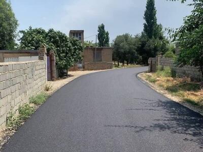 ۷۵ میلیارد ریال برای آسفالت معابر روستاهای بیشه دراز و کاور دهلران هزینه شد
