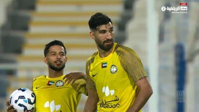 گل دوم الاتحاد کلبا به بنی یاس (شهریار مغانلو)