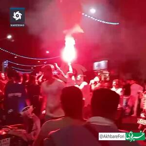جشن هوادارن ملوان در انزلی