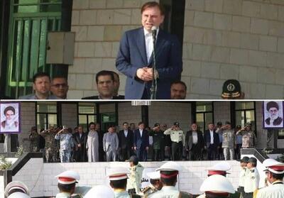 صبحگاه مشترک نیروهای مسلح در بوشهر برگزار شد