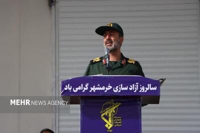 سردار عمومهدی:  فتح خرمشهر، درس اتحاد، ایثار و مقاومت است