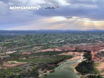 زیباییِ طبیعت چاه ماری در بهبهان