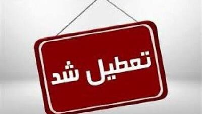 استان یزد تعطیل شد