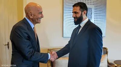 دیدار جولانی و وزیر خارجه سوریه با نماینده آمریکا