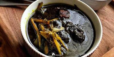 راز خوشمزگی خورش کنگر مجلسی کرمانشاهی ها