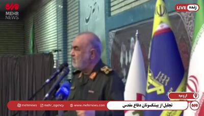 فرمانده کل سپاه پاسداران: در جنگ کاملیم اما مردم ما در آرامش‌اند؛ این یک استثنا است