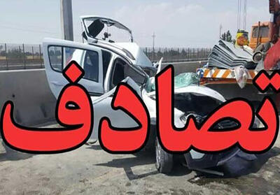 تصادف در روستای  چیر  زنجان سه مصدوم برجا گذاشت