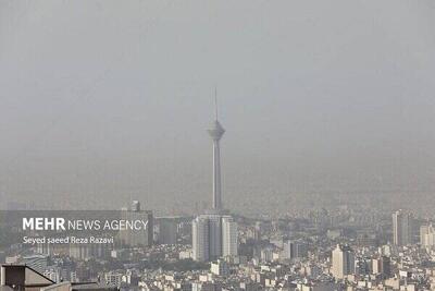 هوای تهران در مرز آلودگی