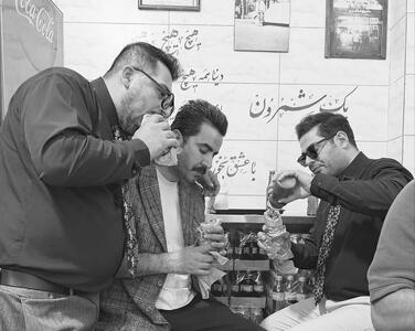 مچ داوران شام ایرانی در یک ساندویچی کثیف گرفته شد